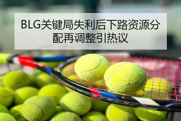 BLG关键局失利后下路资源分配再调整引热议