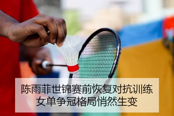 陈雨菲世锦赛前恢复对抗训练 女单争冠格局悄然生变